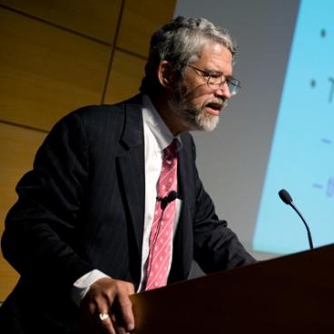 John Holdren speaking at MIT