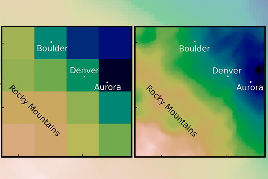 A new downscaling method used in climate models leverages machine learning to improve resolution at finer scales.